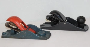 2er Set Vintage Stanley C-247 x Holzhobel mit Klingen - Bild 1 von 19