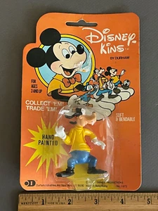 FIGURINA CALCIO TOPOLINO VINTAGE DISNEY-KINS PIEGHEVOLE DIPINTA A MANO NUOVA CON SCATOLA - Foto 1 di 5
