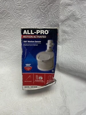 Cooper Lighting All Pro Motion Activated 180 Degree Motion Sensor White - Image 1 of 4