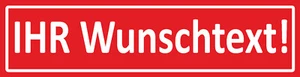 wetterfestes Banner + Ösen, gedruckt gestaltet mit Ihrem Text/Vorlage 100x200cm - Bild 1 von 1