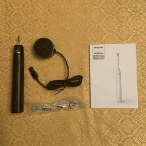 Philips Sonicare 4100 Spazzolino Elettrico con Sensore di Pressione, Nero HX3681/24 - Foto 1 di 7