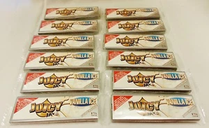 12 Packungen Juicy Jay 1 1/4 superfein Vanilleeis Geschmack mit kostenlosem Versand - Bild 1 von 1
