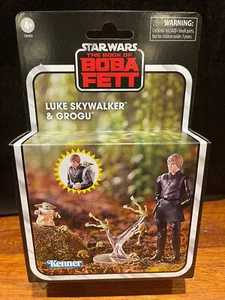 Figuras exclusivas de 3,75" de Luke Skywalker & Grogu de colección de Star Wars - Imagen 1 de 7