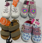 Girls Shoes Lot Of Four Pair Sneakers Sandals Toddler Size 6 New