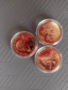 Assorted Washington Quarters Gold plated and States - Picture 1 of 1