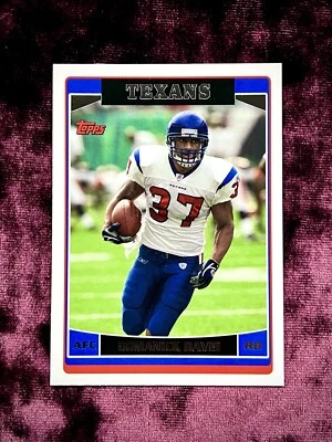 Domanick Davis 2006 Topps #228 MINT Texans Legends Jersey Geaux LSU Stroud Diggs - Image 1 of 2