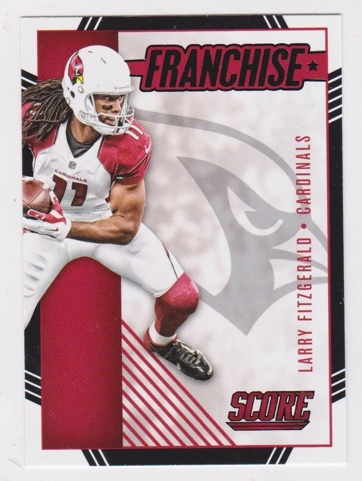 2016 Score Franchise Retail Black #29 Larry Fitzgerald SP (Cardinals) - Image 1 of 1