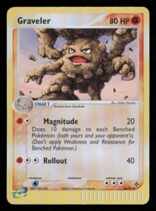 Pokemon Karte Graveler 30/97 Drache Vintage Reverse Holo Foil ex MP 2003 - Bild 1 von 2