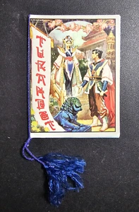Calendarietto da barbiere pubblicitario Turandot Anno 1984 - Bild 1 von 4