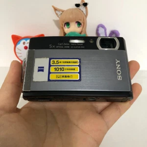 Sony Cyber-shot DSC-T300 Digital Camera 10.1 MP High Dynamic Range (HDR) Black - Picture 1 of 8