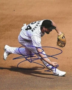 Signed Autographed RYAN MCMAHON Colorado Rockies  8X10 Photo w/COA - Picture 1 of 1