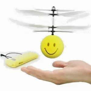 Mini Copter Toy Smile Flying Ball Flyer Hand-Controlled Helicopter Sensor B/O US - Picture 1 of 2