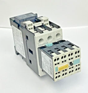 SIEMENS - 3RT1024-3B..0 & 3RH1921-2HA31 & 3RT1926-1BB00 W/ 24VDC COIL - Picture 1 of 12