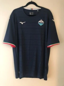 Camiseta deportiva de fútbol visitante SS Lazio Mizuno 2XL XXL NUEVA CON ETIQUETAS 50 aniversario - Imagen 1 de 4