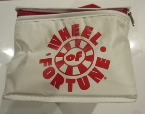 Vtg. 80's Wheel of Fortune Lunchbox Vinyl  -UFCW- White/Red Memorabilia - Picture 1 of 7