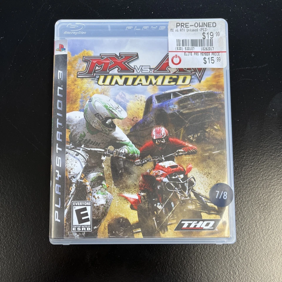 MX vs. ATV Untamed (Sony PlayStation 3, 2007) - Image 1 of 1