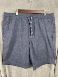 HANG TEN PANTALONCINI CARGO UOMO 38 blu scuro ibrido quck tasche asciutte coulisse - Foto 1 di 6