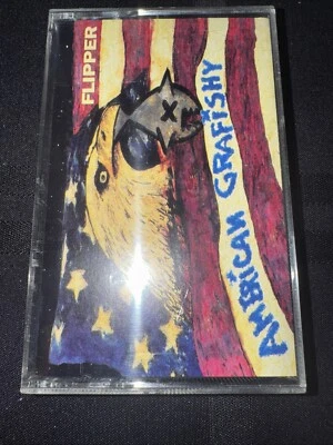 Flipper - American Grafishy (1993 Cassette Punk Rock Rick Rubin) Out Of Print! - Image 1 of 4