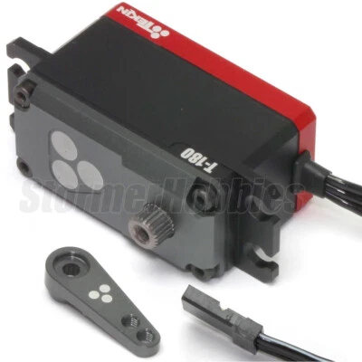 Tekin T-180 Low Profile Digital Hi-Torque Programmable High Voltage Servo TT1501 - Image 1 of 2