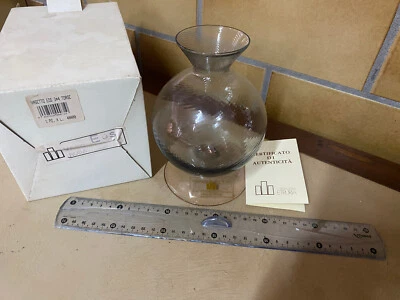 vaso vetro cristalleria etruria - Immagine 1 di 4
