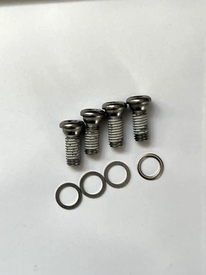 Shimano XTR/XT V-Brake Stainless Steel Mounting Bolt/Washer Set (Front and Rear) - Image 1 of 2