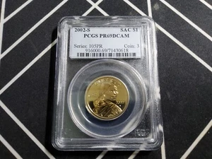 2002-S Sacagawea $1 PCGS PR69DCAM - Picture 1 of 2