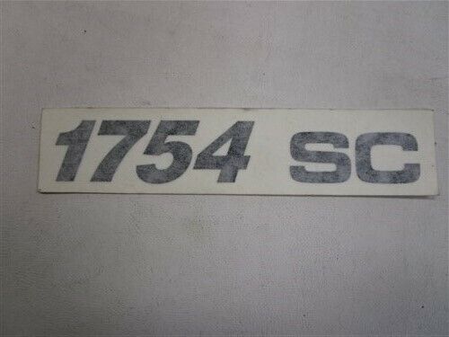 TRACKER GRIZZLY 1754 SC DECAL 59055 BLACK 5 3/8