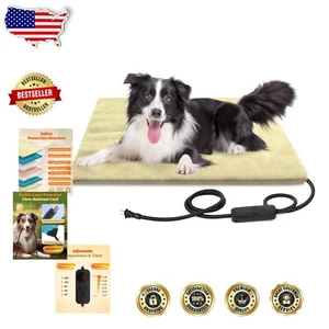 Warmth & Comfort: Adjustable Pet Heating Pad for All Breeds – Waterproof & Safe - Picture 1 of 8