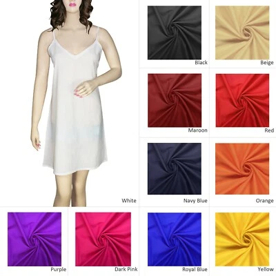 Algodón Sin Mangas Mujeres Camisola Mini Vestido Lencería Ropa de dormir Cami Verano Ropa interior Foto 1 de 2