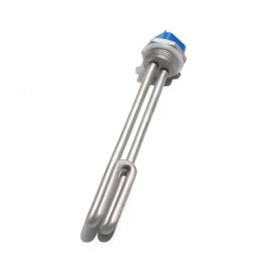 Water Heating BSP Thread Fold Tubular Heater Blue Cover 1/2/3KW 180/190/230MM - Image 1 of 4