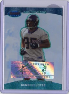 2004 Bowman's Best - Kenechi Udeze #134 Green /499 (AU, RC) - Picture 1 of 2