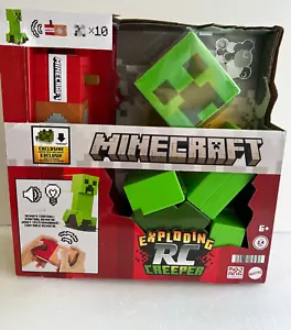Minecraft Exploding RC Creeper Lights Sounds 10 Explosion Particles DLC Code 6+ - Picture 1 of 9