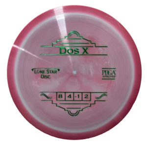 Lone Star Discs - Dos X - 8 Speed, Understable, Disc Golf Fairway Driver - Picture 1 of 1