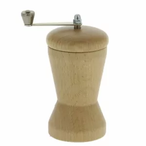 NUTMEG MILL MARLUX SOKO 4 INCH 10 CM - NATURAL BEECH WOOD - Picture 1 of 1