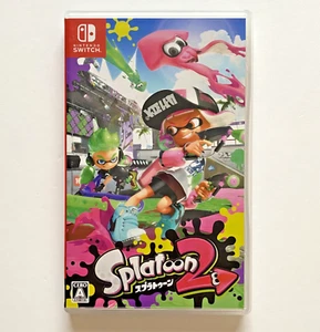 Splatoon 2 (Nintendo Switch) Versión Japonesa - Usado, Excelente Estado - Imagen 1 de 5