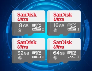 SanDisk Ultra MicroSD Card 32GB 64GB 128GB 256GB Class 10 SDHC SDXC TF Memory - Picture 1 of 69