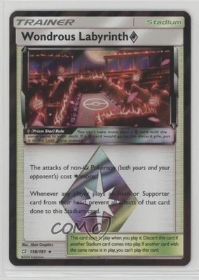 Prism Star - Wondrous Labyrinth Prism Star Pokémon Sun & Moon Team Up #158 - Image 1 of 2