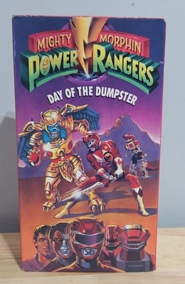 Mighty Morphin Power Rangers: Day of the Dumpster (VHS, 1993) Vintage - Image 1 of 4