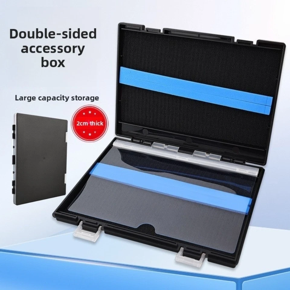 Sequin Design Sequin Bait Box Ultra-Thin Bait Storage Box  Lure Storage - Image 1 of 4