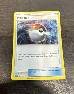Pokemon TCG Classic Collection Trainer Poke Ball Holo CLV 021/034 NM/ Mint - Picture 1 of 2