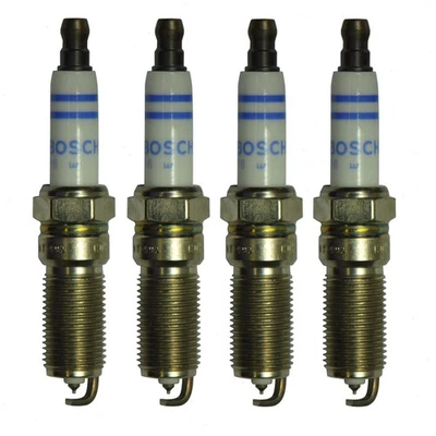 4件装博世7422双白金火花塞适用于4696 31599703点火线直流 — 第 1/4 张图片