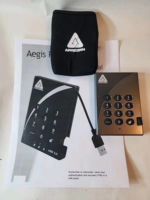 Apricorn A25-PL256-XXX Aegis Padlock 500GB Secure Encryption - Image 1 of 4