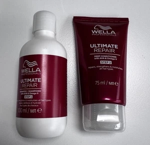 Wella Ultimate Repair Shampoo 100ml & Conditioner 75ml Brand New UK - Picture 1 of 2