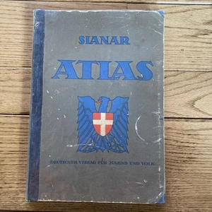 SLANAR ATLAS- Deutscher Veriag Fur Jugend Und Tolk - GERMAN - 1928 HC VTG A82 - Picture 1 of 17