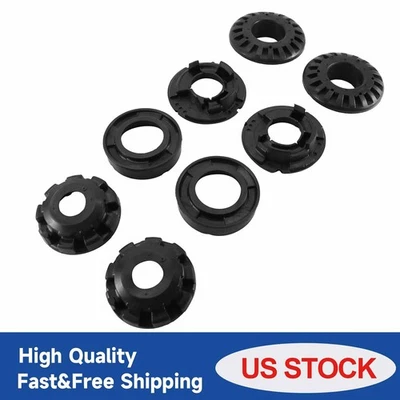 8 PCS New Front Rear Spring Isolator Kit For Jeep Grand Cherokee 1999-2004 - Изображение 1 из 4