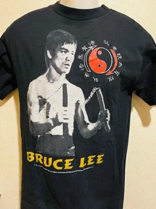 Camiseta Extremadamente Rara Años 90 Mosquitohead Bruce Lee Camino del Dragón - Imagen 1 de 3