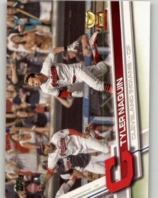 2017 Topps Tyler Naquin #203 Cleveland Indians - Image 1 of 2