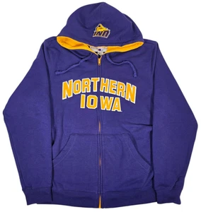 Champion Univ of Northern Iowa Panthers Zip-up Hoodie Purple/Gold Size: Large - Picture 1 of 12
