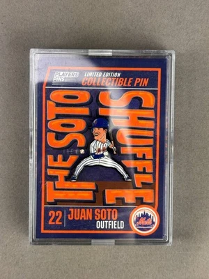 Juan Soto New York Mets Players Pin - Stadium Giveaway SGA - Limited Edition - Image 1 of 2