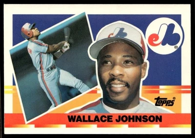 1990 Topps Big Wallace Johnson Montreal Expos #46 - Image 1 of 2